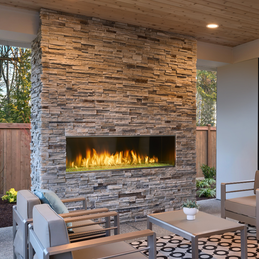 Majestic Lanai Fireplace