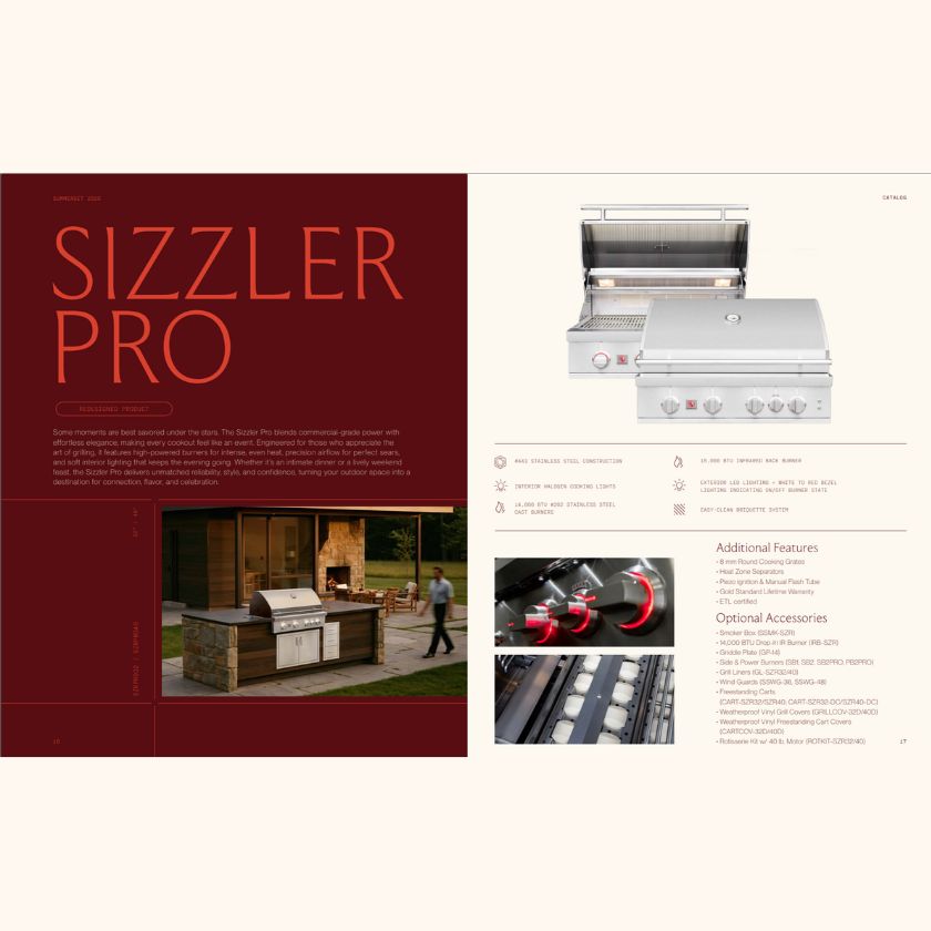 Summerset Sizzler Pro – Commercial-Grade Built-In Grill