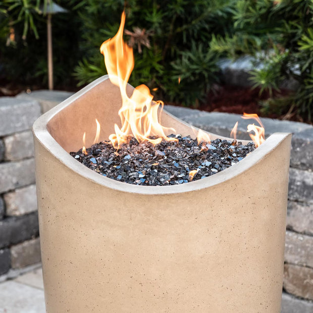 American Fyre Designs Wave Fire Urn + Cover