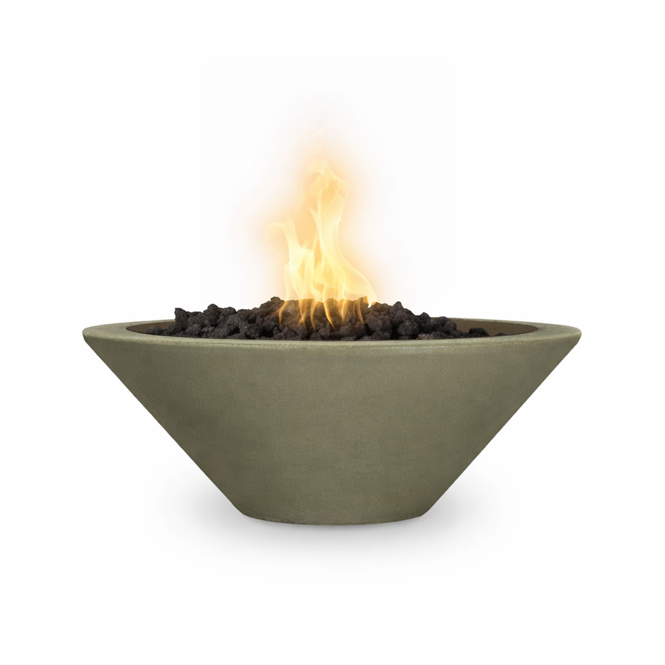 The Outdoor Plus Cazo Fire Bowl - GFRC Concrete