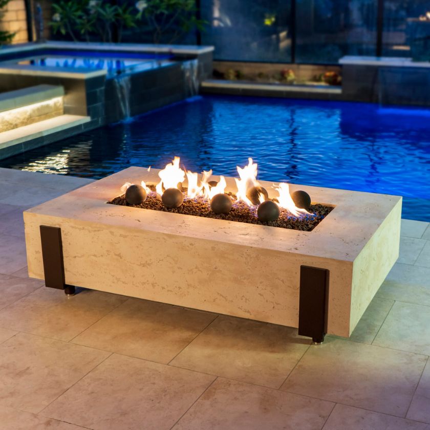 Iron Saddle Firetable by American Fyre Designs