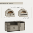 Fire Magic Echelon Black Glass Pizza Oven