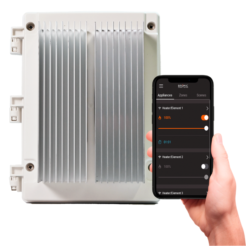 Bromic's Affinity Smart-Heat™ Dimmer Controllers