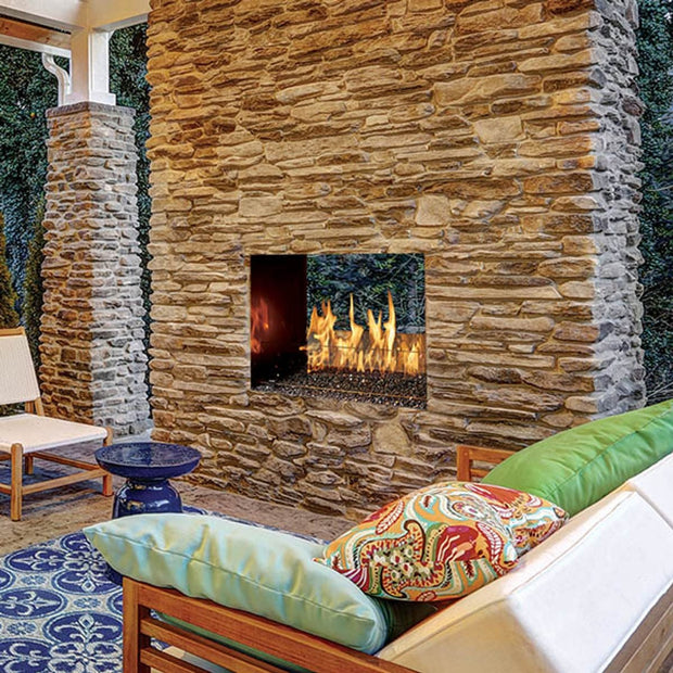 Fire Garden 4024 40" Linear See-Thru Outdoor Gas Fireplace