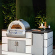 Fire Magic Contemporary Outdoor Kitchen Island Bundle for Pizza Oven