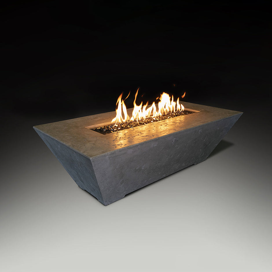 Grand Canyon Olympus Rectangle Gas Fire Pit Table