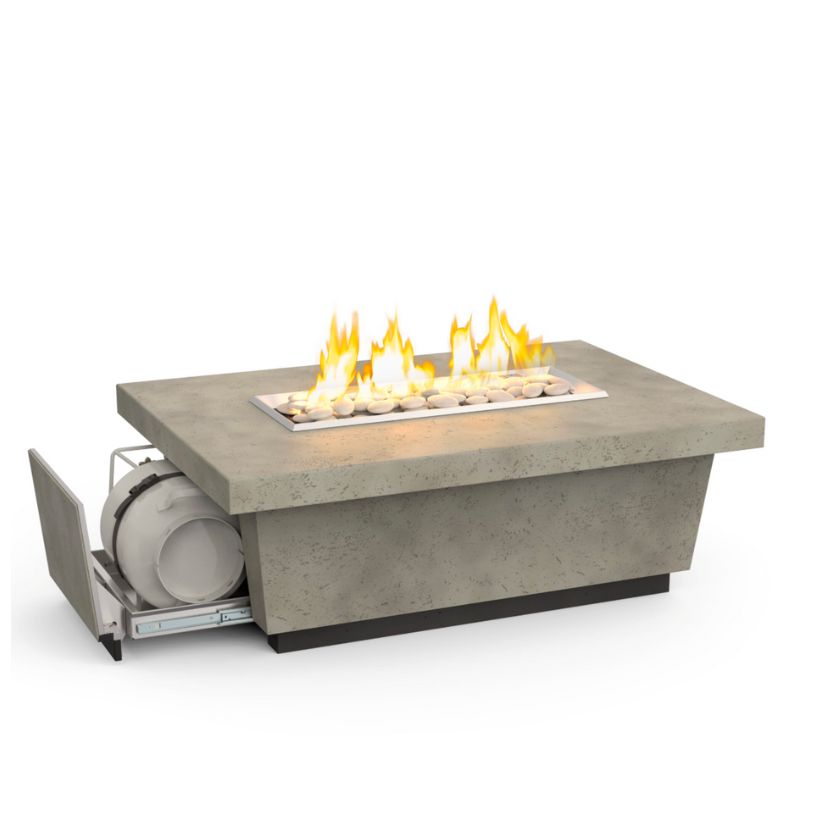 American Fyre Design Contempo LP Select Firetable – Chat Height