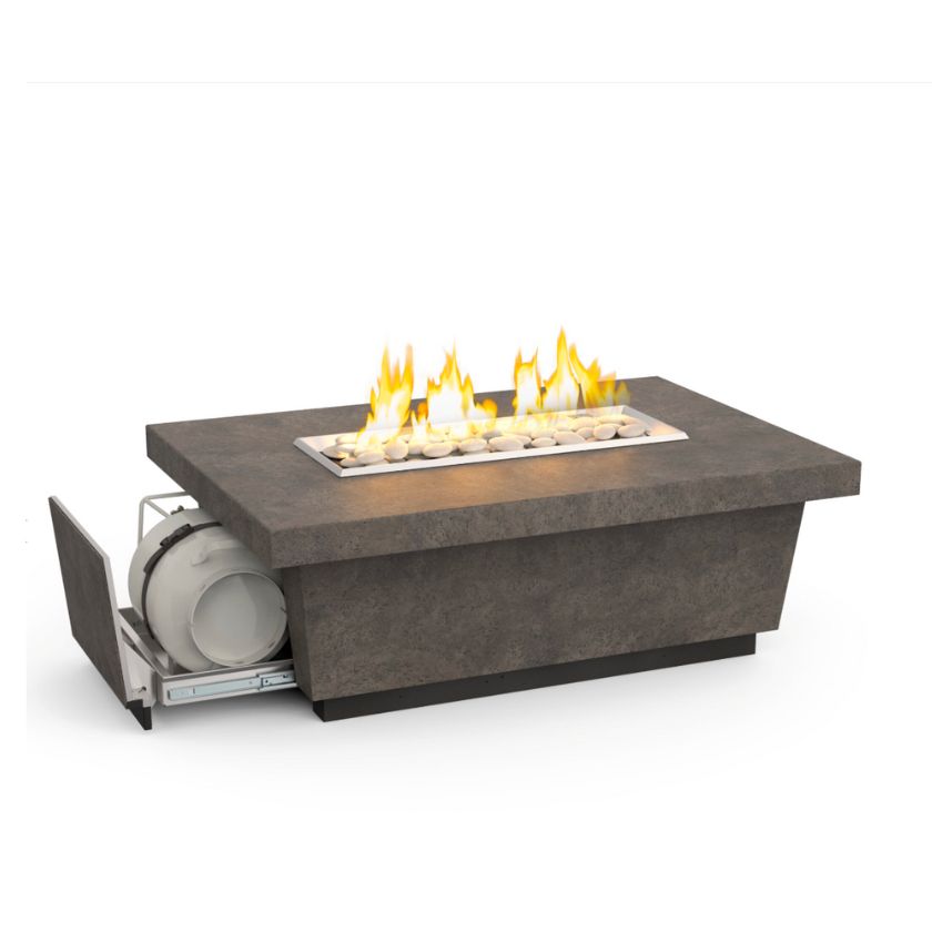 American Fyre Design Contempo LP Select Firetable – Chat Height