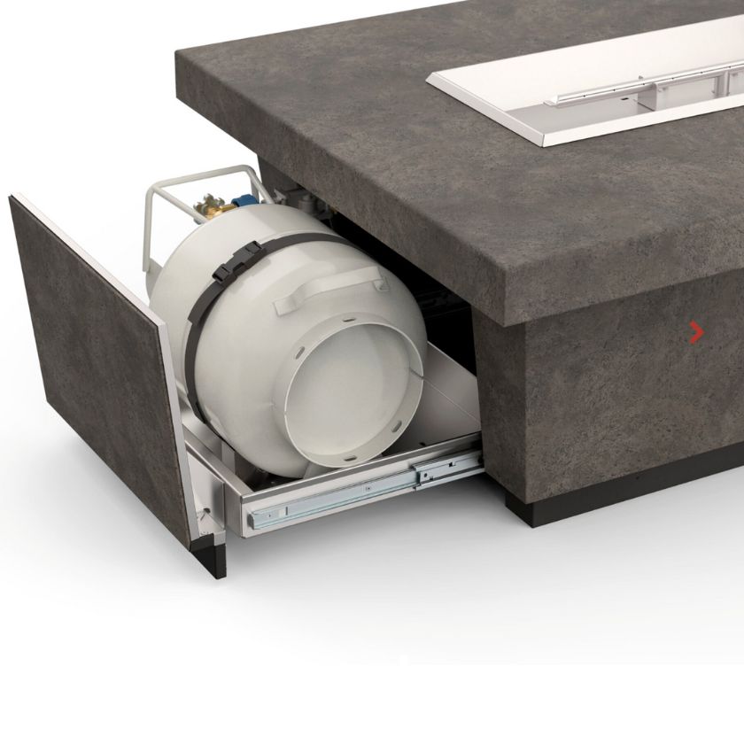 American Fyre Design Contempo LP Select Firetable – Chat Height