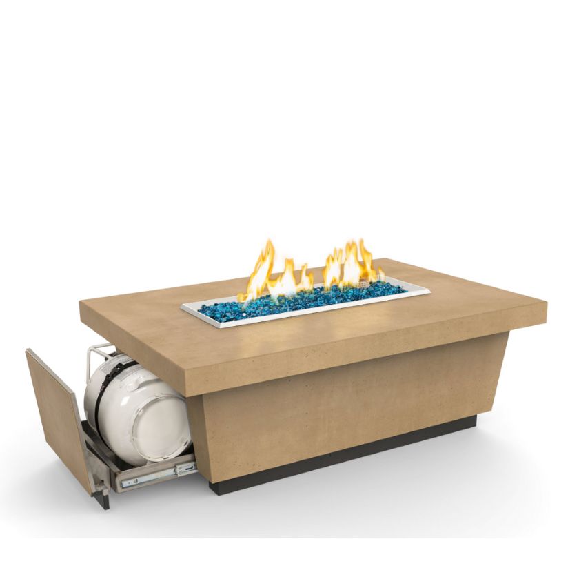 American Fyre Design Contempo LP Select Firetable – Chat Height