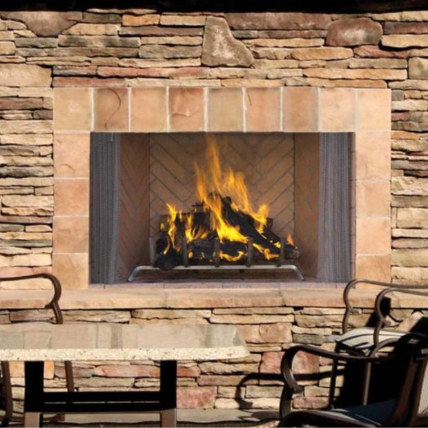 Astria Oracle Outdoor Open-Hearth Wood-Burning Fireplace