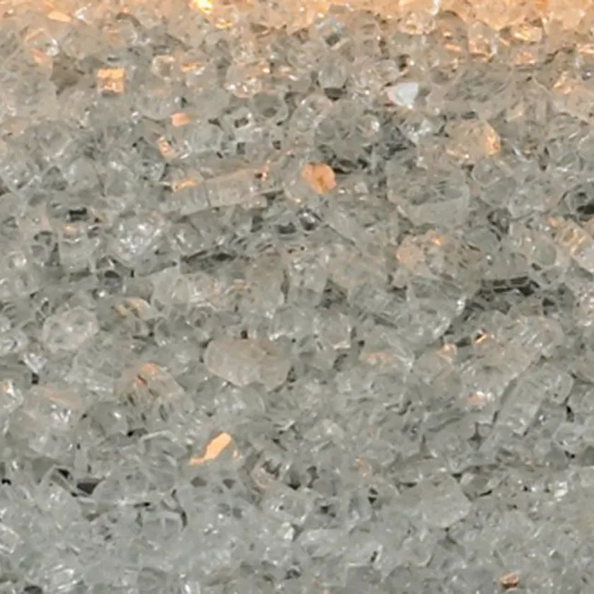 Empire Clear Frost Crushed Decorative Glass