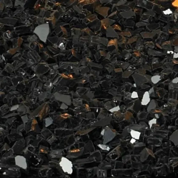 Empire Black Polished Crushed Decorative Glass