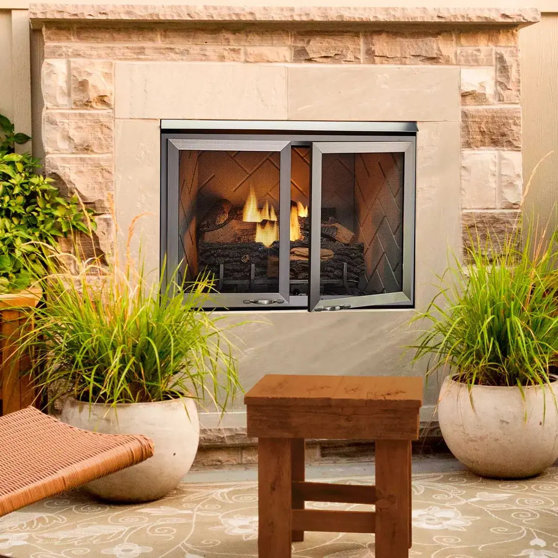 Majestic Vesper Outdoor Ventless Gas Fireplace - 36