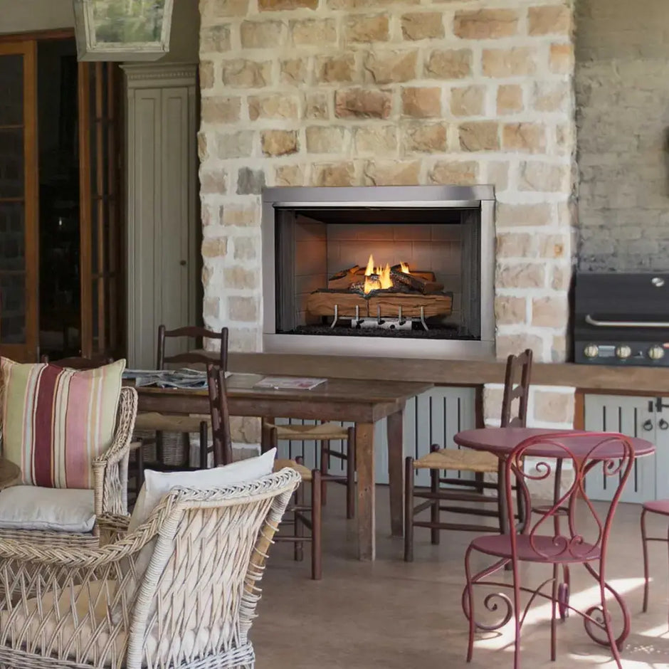 Majestic Vesper Outdoor Ventless Gas Fireplace - 36