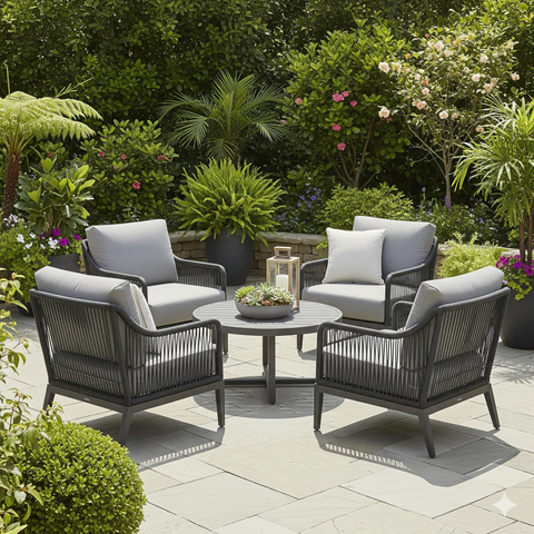 Vineyard 5-Piece Deep Seating Set