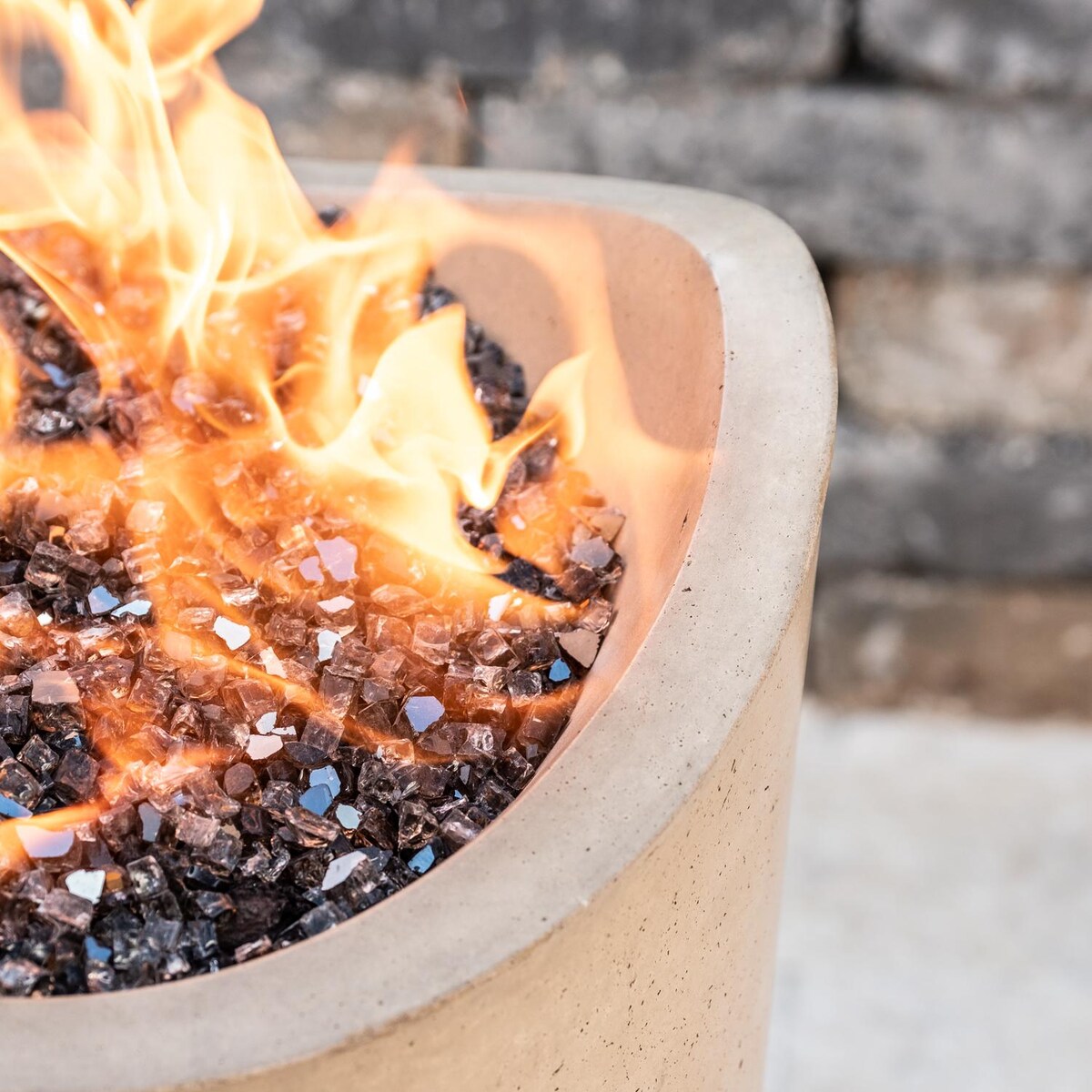 American Fyre Designs Wave Fire Urn + Cover