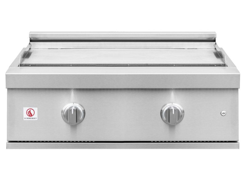 Summerset Pro Series 30-Inch Stainless Steel Griddle on Cart