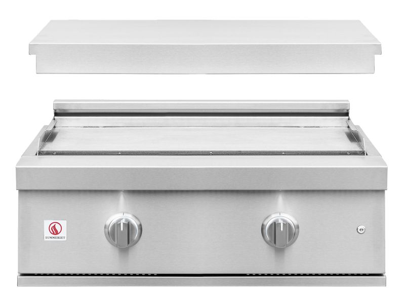 Summerset Pro Series 30-Inch Stainless Steel Griddle on Cart