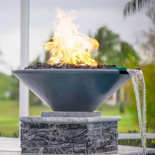 The Outdoor Plus Cazo Fire and Water Bowl
