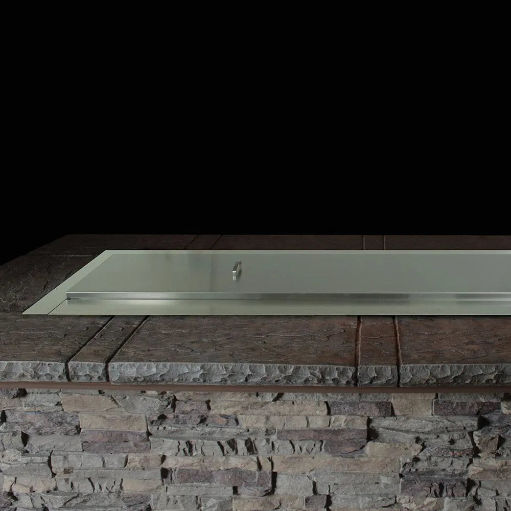 Empire White Mountain Hearth Carol Rose Linear Outdoor Firepit